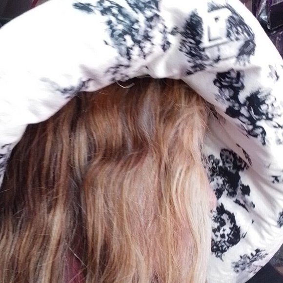 Lack And White Hat Large Rim Romantic 1900 Century Sean One Of A Kind H - Picture 3 of 16